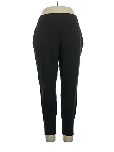 Pre-owned Athleta Active Pants In Black