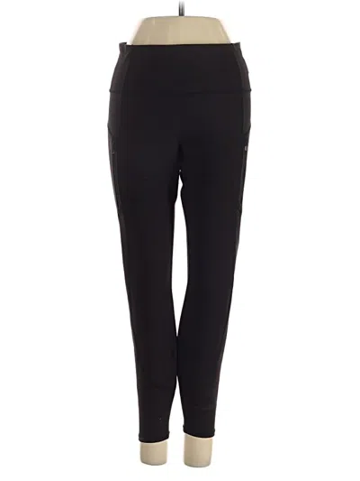 Pre-owned Athleta Active Pants In Black