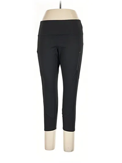 Pre-owned Athleta Active Pants In Black