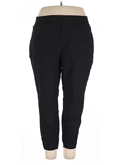 Pre-owned Athleta Active Pants In Black