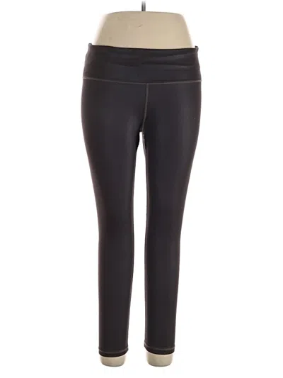 Pre-owned Athleta Active Pants In Black