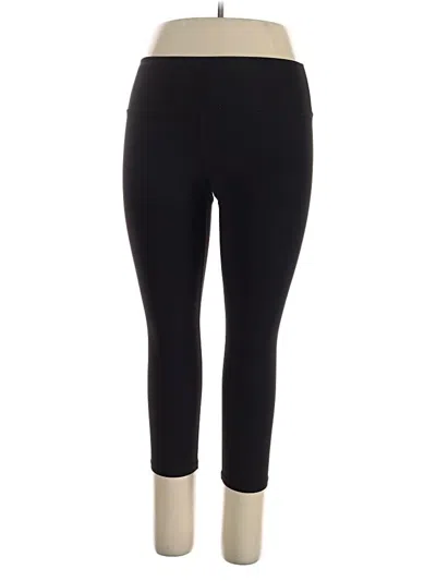 Pre-owned Athleta Active Pants In Black