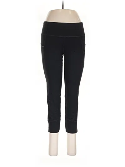 Pre-owned Athleta Active Pants In Black