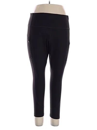 Pre-owned Athleta Active Pants In Black
