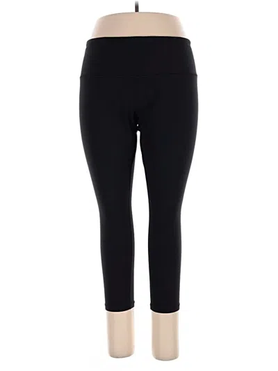 Pre-owned Athleta Active Pants In Black