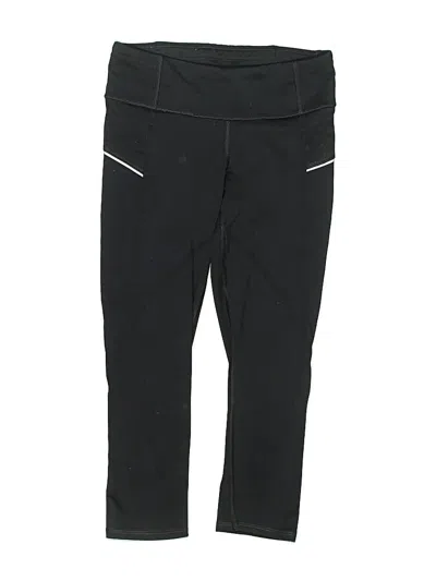 Pre-owned Athleta Kids' Active Pants In Black