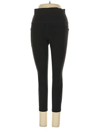 Pre-owned Athleta Active Pants In Black
