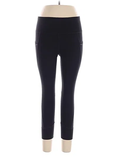 Pre-owned Athleta Active Pants In Black