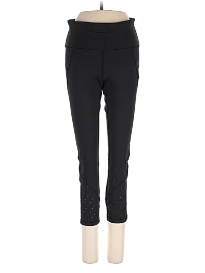 Pre-owned Athleta Active Pants In Black
