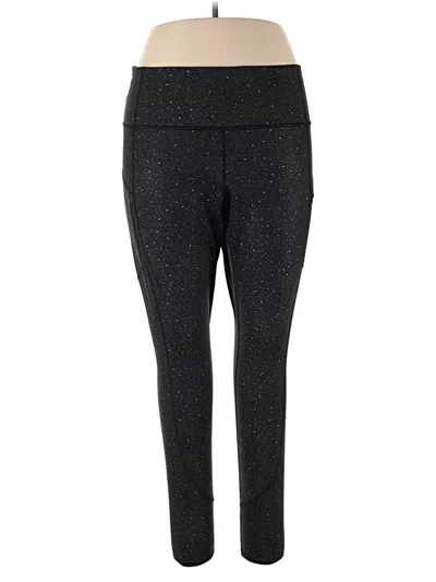 Pre-owned Athleta Active Pants In Black