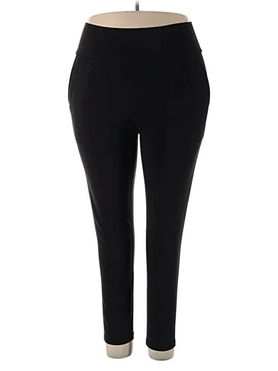 Pre-owned Athleta Active Pants In Black