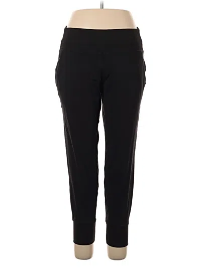 Pre-owned Athleta Active Pants In Black