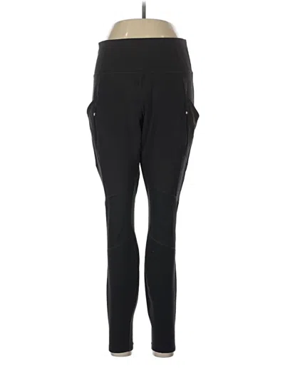 Pre-owned Athleta Active Pants In Black