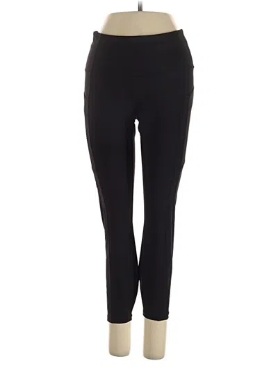 Pre-owned Athleta Active Pants In Black