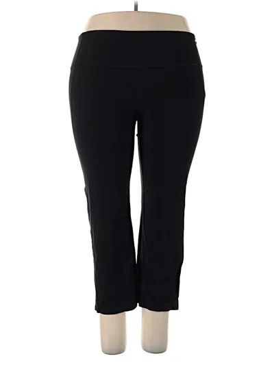 Pre-owned Athleta Active Pants In Black