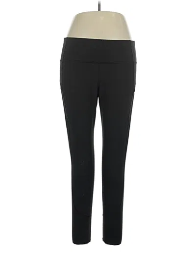 Pre-owned Athleta Active Pants In Black