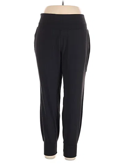 Pre-owned Athleta Active Pants In Black