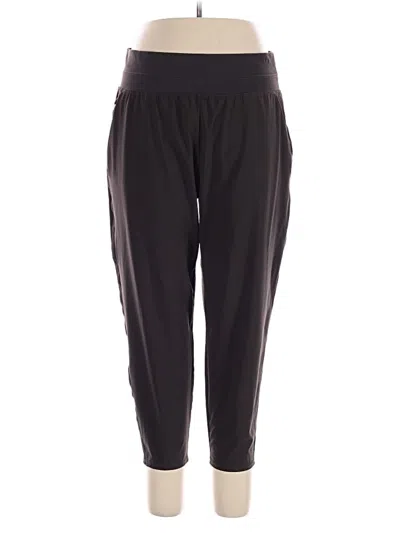 Pre-owned Athleta Active Pants In Black