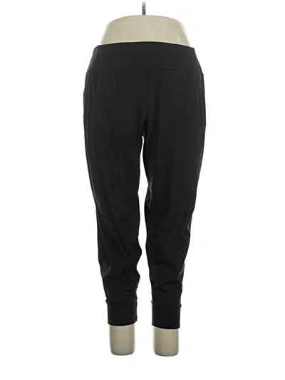 Pre-owned Athleta Active Pants In Black