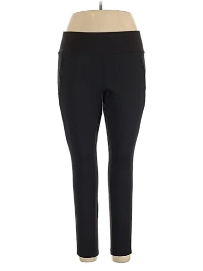 Pre-owned Athleta Active Pants In Black