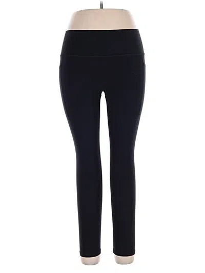 Pre-owned Athleta Active Pants In Black
