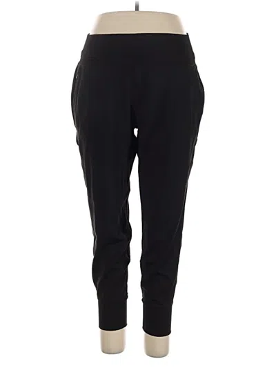 Pre-owned Athleta Active Pants In Black