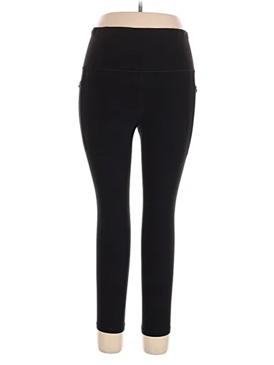 Pre-owned Athleta Active Pants In Black