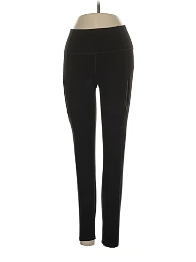 Pre-owned Athleta Active Pants In Black