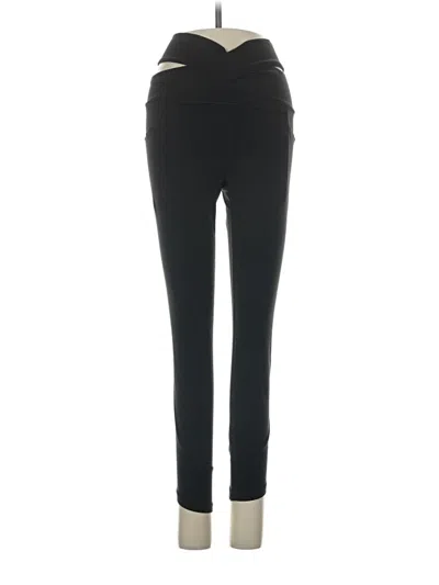 Pre-owned Athleta Active Pants In Black