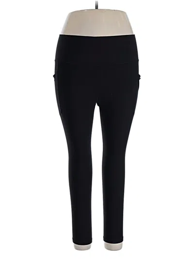 Pre-owned Athleta Active Pants In Black