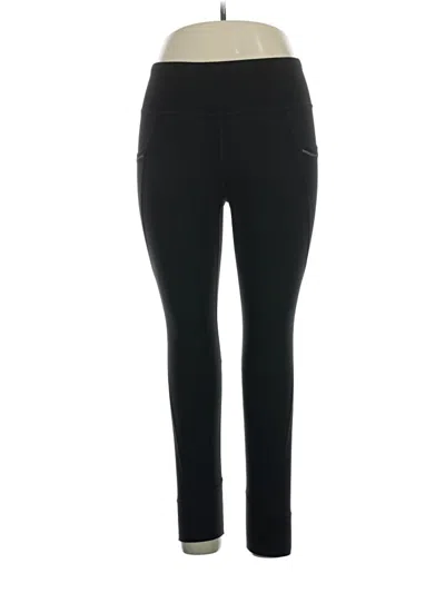 Pre-owned Athleta Active Pants In Black