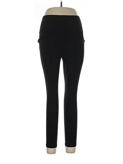 Pre-owned Athleta Active Pants In Black