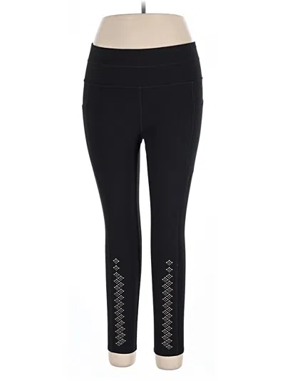 Pre-owned Athleta Active Pants In Black