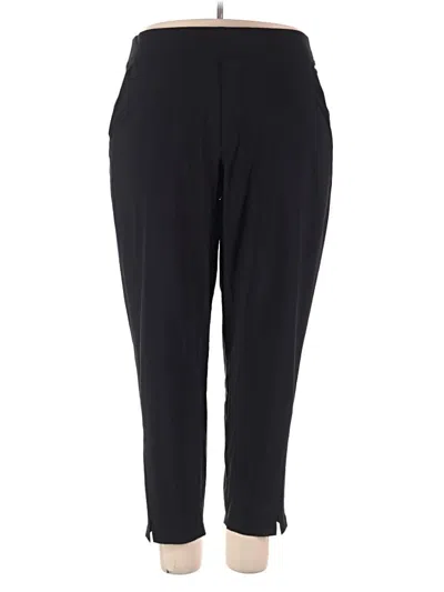 Pre-owned Athleta Active Pants In Black