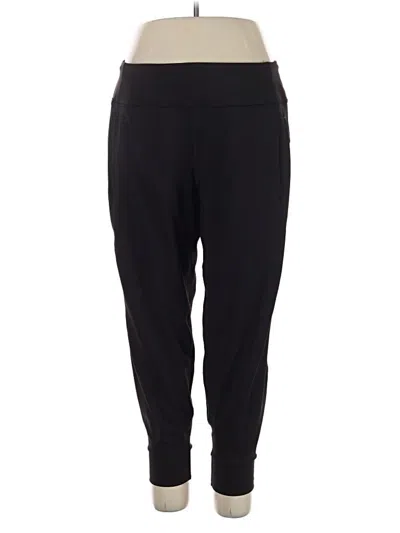 Pre-owned Athleta Active Pants In Black