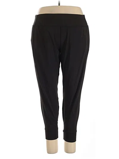 Pre-owned Athleta Active Pants In Black