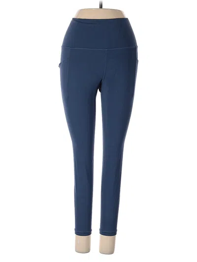 Pre-owned Athleta Active Pants In Blue