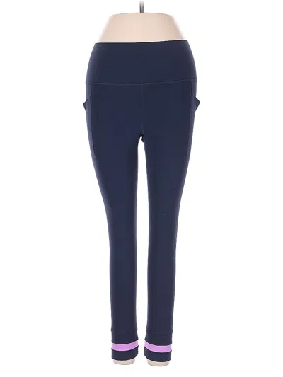 Pre-owned Athleta Active Pants In Blue