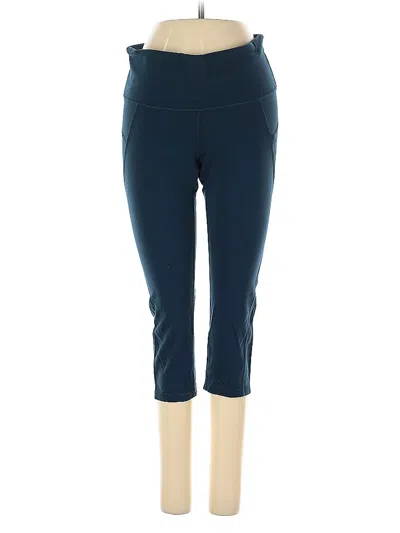 Pre-owned Athleta Active Pants In Blue