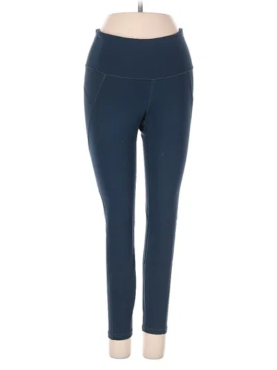 Pre-owned Athleta Active Pants In Blue