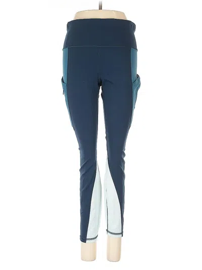 Pre-owned Athleta Active Pants In Blue