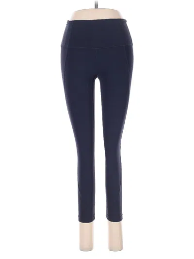 Pre-owned Athleta Active Pants In Blue