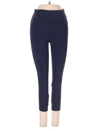 Pre-owned Athleta Active Pants In Blue