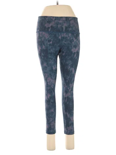 Pre-owned Athleta Active Pants In Blue