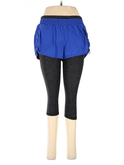Pre-owned Athleta Active Pants In Blue
