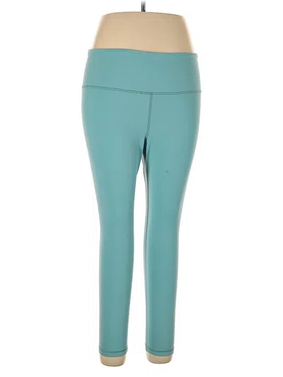 Pre-owned Athleta Active Pants In Blue