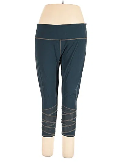 Pre-owned Athleta Active Pants In Blue