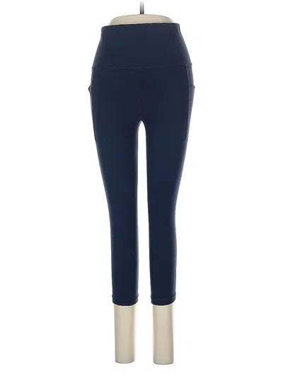 Pre-owned Athleta Active Pants In Blue