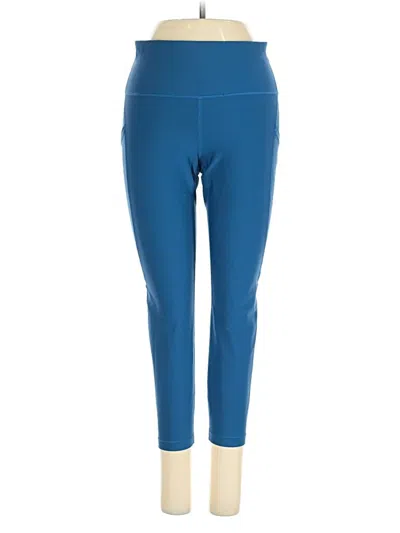 Pre-owned Athleta Active Pants In Blue