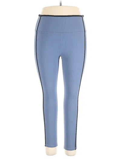Pre-owned Athleta Active Pants In Blue